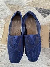 Toms women navy for sale  LINCOLN