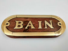 Plaque porte bois d'occasion  Danjoutin