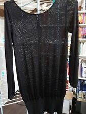 Tunique noire maille d'occasion  Marseille IX