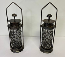 Pair glass metal for sale  New Britain