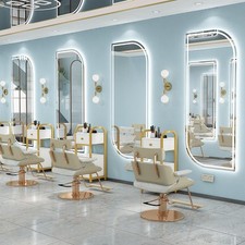 Konsola konsoleta fryzjerska barberska lustro fryzjerskie 170x70 LED STD na sprzedaż  PL