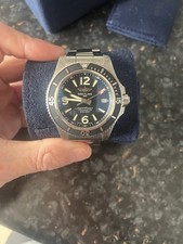 Breitling superocean black for sale  WORKSOP