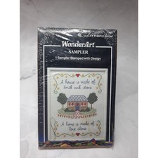 Wonderart stamped sampler for sale  Bethel