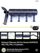 Exhaust silencer kit for sale  Romulus