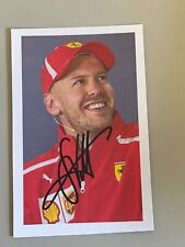 Sebastian vettel autogrammkart gebraucht kaufen  Perkam