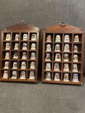 Thimble display cases for sale  LEICESTER
