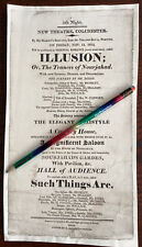 Georgian playbill new for sale  BUCKINGHAM