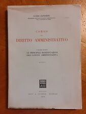 Corso diritto amministrativo usato  Sant Elia Fiumerapido