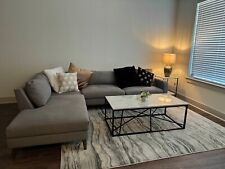 Grey sectional couch for sale  Dallas