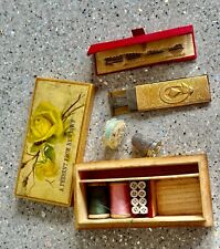 Antique mauchline sewing for sale  WREXHAM