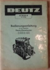 Deutz motor bedienungsanleitun gebraucht kaufen  Recke