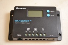 Controlador de carga solar Renogy design compacto RS232 comprar usado  Enviando para Brazil