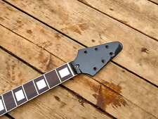 Braço de guitarra 3 x 3 substituição encadernação perolada trastes de aço preto escala 25,5 pescoço, usado comprar usado  Enviando para Brazil