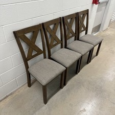 cushioned chairs wooden 4 for sale cushioned chairs wooden 4 for sale Philadelphia