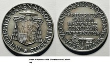 Sede vacante 1958 usato  Italia
