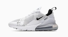 Tênis de corrida Nike Air Max 270 branco preto cinza masculino tamanho 10.5 AH6789-100 novo, usado comprar usado  Enviando para Brazil