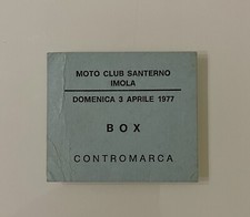 Biglietto contromarca box usato  Pietrarubbia