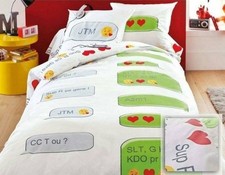Housse couette taie d'occasion  Oyonnax