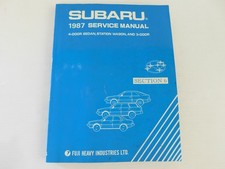 Subaru 1987 service for sale  Bosque Farms