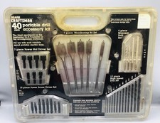 40 piezas de colección Sears Craftsman. Kits de accesorios de taladro portátil brocas de pala destornilladores de tuercas segunda mano  Embacar hacia Mexico