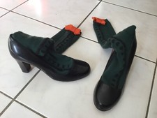 Escarpins cuir noir d'occasion  Andeville