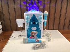 Disney Frozen Karaoke Youth Magical Ice Palace Flashing Disco Ball & Microphone comprar usado  Enviando para Brazil