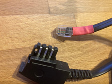 Telefonkabel schwarz tae gebraucht kaufen  Schwetzingen