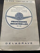 Livre delagrave .professions d'occasion  Montpellier-