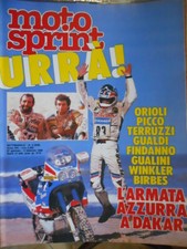 Motosprint 1988 orioli usato  Italia