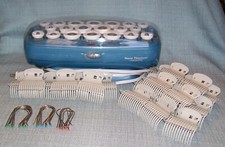 BaByliss PRO Nano Titanium 20 rolos Hairsetter BABNTCHV21- com clipes - Testado comprar usado  Enviando para Brazil