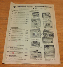 Vintage liste boites d'occasion  Saint-Louis