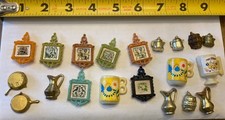 Lote de 20 ímãs vintage: rebites, itens de cozinha, conjunto de chá, canecas, usado comprar usado  Enviando para Brazil