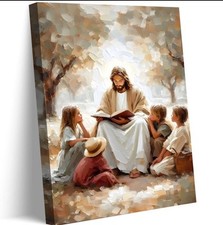 Jesus children canvas for sale  Boston