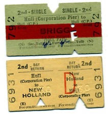 Railway tickets hull for sale  STOCKPORT
