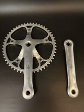 Pedivela Campagnolo Record Pista prata 170mm 52t bicicleta de pista engrenagem fixa comprar usado  Enviando para Brazil