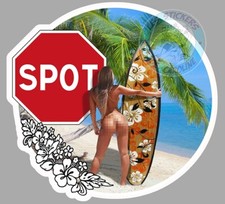 Sticker pin surf d'occasion  Châtillon