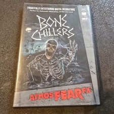 AtmosFX Bone Chillers Halloween Digital Decorations DVD Spooky Animated Display, usado comprar usado  Enviando para Brazil
