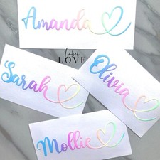 Personalised name sticker for sale  HYDE