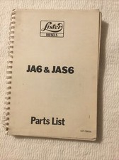 Lister ja6 jas6 for sale  ANDOVER