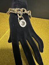 Pulseira Berloques MK Michael Kors Bangel Tom Dourado Chave com Pedras comprar usado  Enviando para Brazil