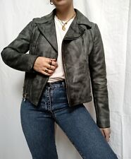 Giacca pelle vintage usato  Italia