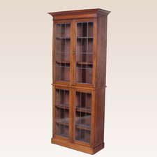 Antique glazed bookcase for sale  NEWCASTLE UPON TYNE