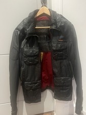 Superdry real leather for sale  ROMFORD