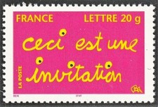 - Timbre de 2005 - Ceci est une invitation - N° 3760 Neuf comprar usado  Enviando para Brazil