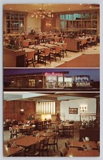 Cartão postal multivisualização Bishop Buffet Restaurant Merle Hay Plaza Des Moines IA Iowa comprar usado  Enviando para Brazil