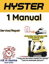 EMPILHADEIRA HYSTER (B098) E120B MANUAL DE OFICINA DE SERVIÇO PDF EM USB comprar usado  Enviando para Brazil