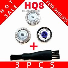 3x Pièce de rechange Rasoir Lames Embouts pour PhilipsHQ8 HQ8200 HQ8240 HQ8241, używany na sprzedaż  Wysyłka do Poland