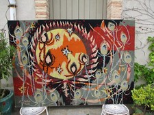 Tapisserie canevas70s jean d'occasion  Servian