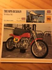 Triumph rickman 500 d'occasion  Decize