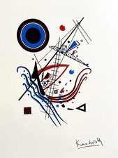 Wassily kandinsky litografia usato  Roma